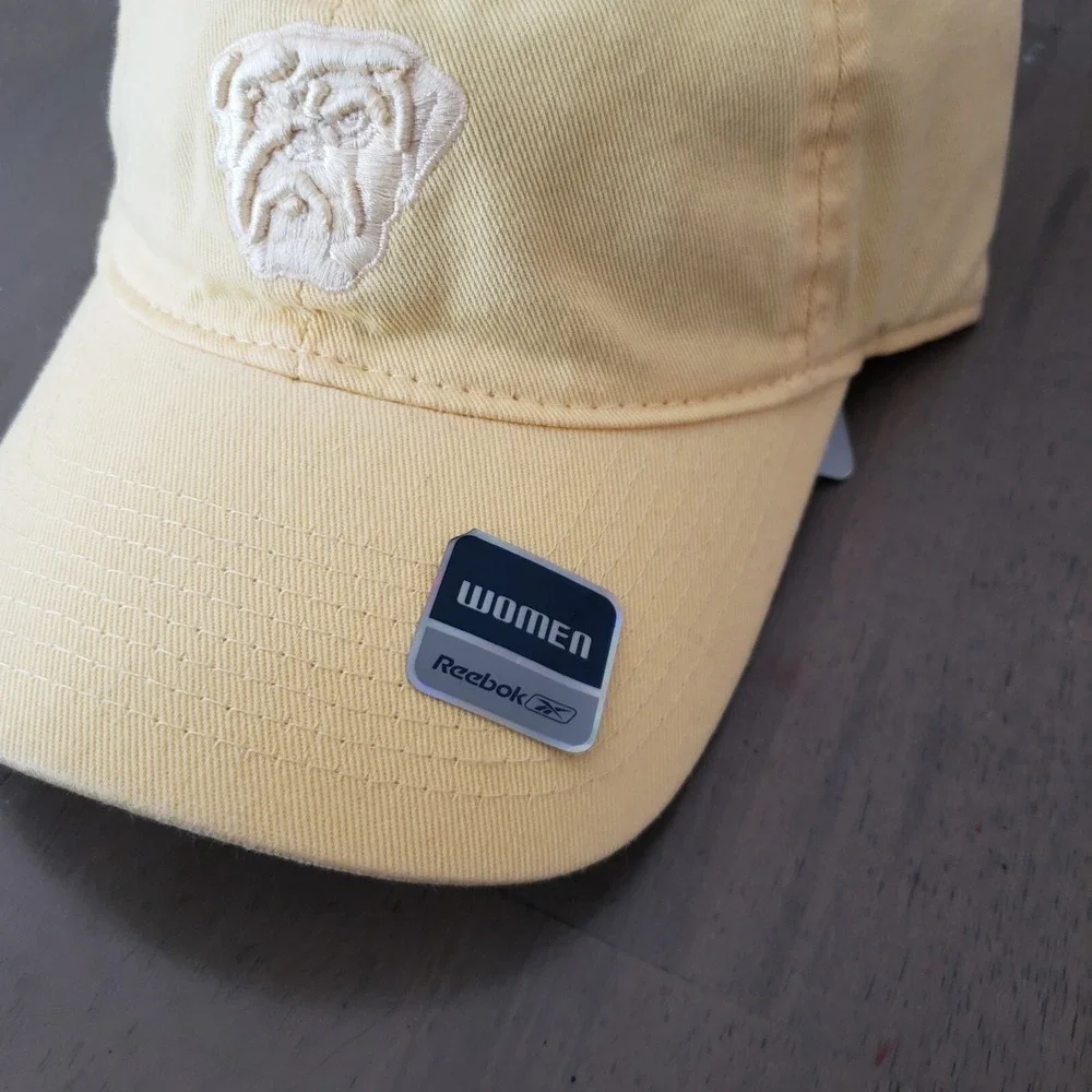 NEW Georgia Bulldogs Hat Cap Womens Strap Back Yellow College‎ Football Ladies